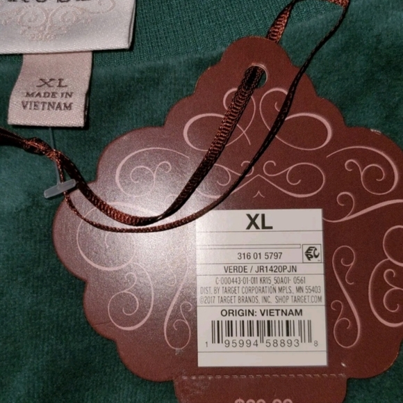 knox rose women’s pullover crewneck velvety sweatshirt-verde Green - Picture 2 of 12